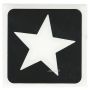 Glittertattoo Sjabloon Star (5er Pack)