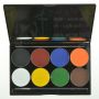 Mehron Paradies Makeup AQ 8-Farben Palette Basic