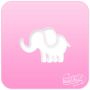 Silly Farm Schablone Elefant