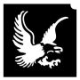 Glittertattoo Schablonen Eagle (5er Pack) (24207)