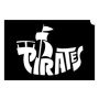 Glittertattoo Schablonen Piratenschiff (5er Pack)