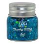 Tag Chunky Glitter Gel Blau