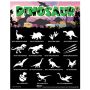 Glimmer Dinosaurier Glitter Tattoo Set