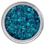 PXP Pressed Chunky Glitter Creme Pfauenblau 10ml