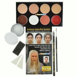 Mehron Mini-Pro Student Makeup Kit für helle und olivfarbene Haut