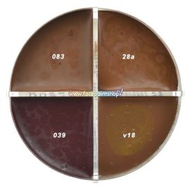 Kryolan Rainbow Circle Vetschmink Bruise