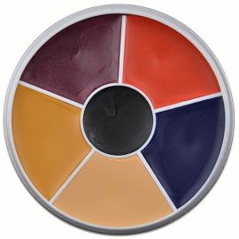 Kryolan Rainbow Circle Supracolor Gebrannte Haut