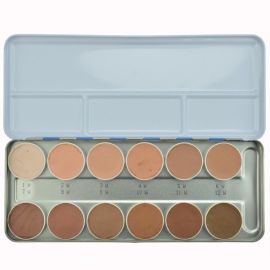 Kryolan 12 Skintones Basispalette