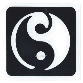 Glittertattoo Schablone Yin & Yang (5er Pack)