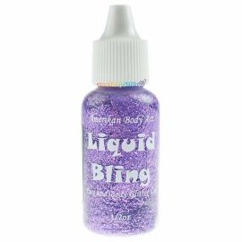 Amerikan Body Art Liquid Bling Lavender

Liquid Bling is a glitter gel that is applied with the .5oz jacquard bottle and makes your face painting designs pop!