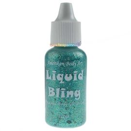 Amerikan Body Art Liquid Bling Atlantis

Liquid Bling is a glitter gel that is applied with the jacquard bottle and makes your face painting designs pop! It is much easier on your hand and you will be able to use every last drop of Liquid Bling.