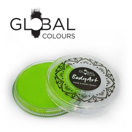 Global Face & Body Paint Lime Green 32gr

