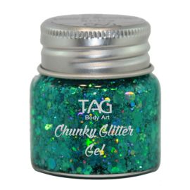 Tag Chunky Glitter Gel Red