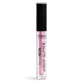 Magic Studio Neon Liquid Glitter Eyeshadow Pink