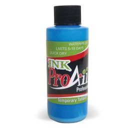 ProAiir is the most durable temporary airbrush tattoo ink ever made. ProAiir is an alcohol-oil based tattoo ink that's manufactured in the United States using only FDA approved cosmetic grade dyes and pigments.