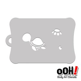 oOh Body Art Sea Turle Stencil SB08