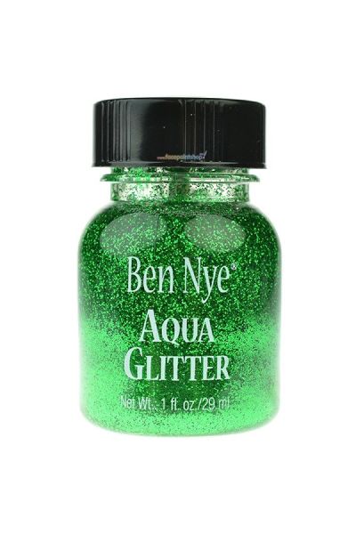 Ben Nye Aqua Glitter Neon Grün