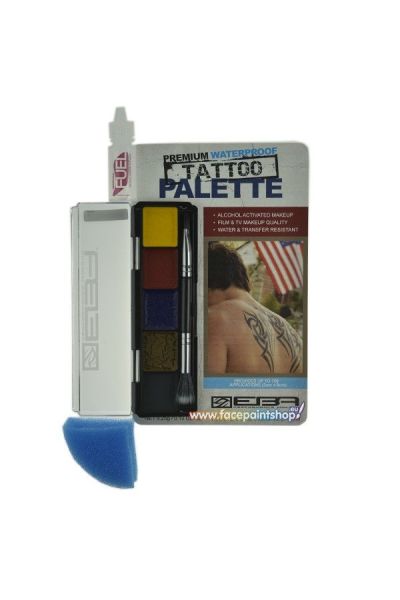 Eba Alkohol Schmink Tattoo Palette