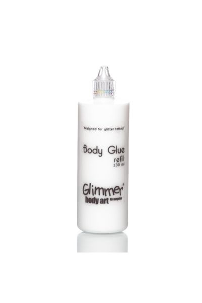 Glimmer Glitter Tattoo-Kleber Nachfüllpackung 135ml XL