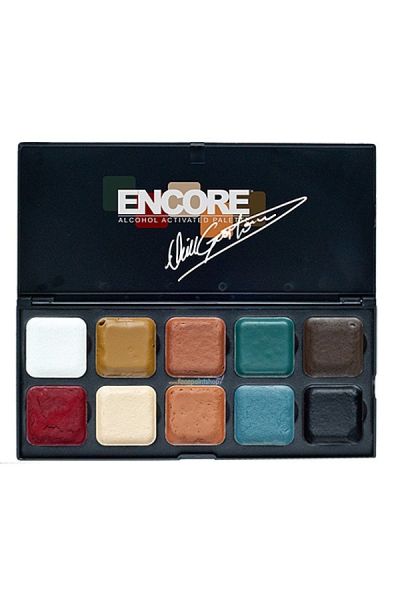 Encore Alkohol Facepaint Palette Alter von Neill Gorton