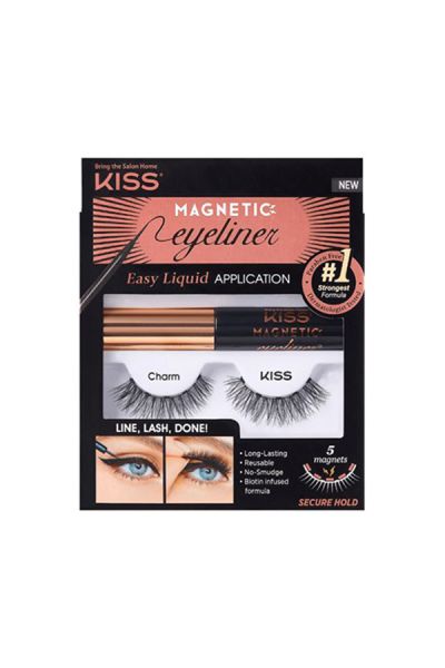 Kiss Magnetischer Eyeliner & Wimpernset 07 Charme 