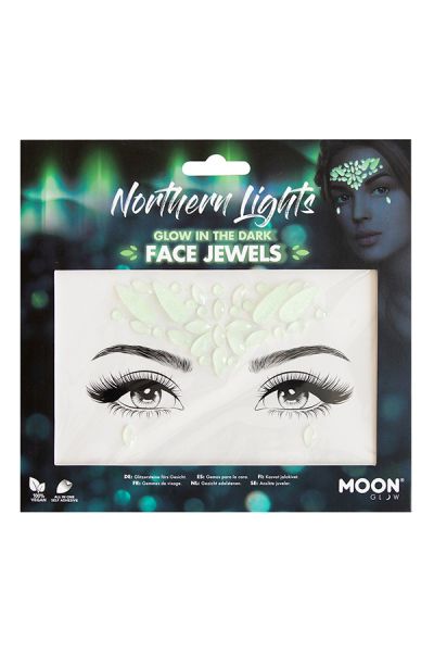 Face Jewels Glow In The Dark Nordlichter