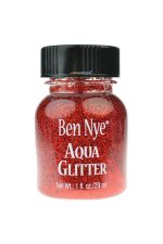 Ben Nye Aqua Glitter Rot