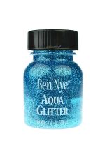 Ben Nye Aqua Glitter Blau