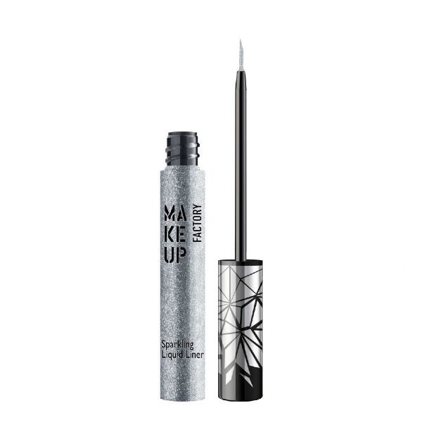 Make Up Factory Glitzernder flüssiger Liner Scherben Silber