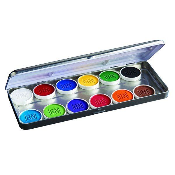 Ben Nye Magicake 12 Farben Palette Basic