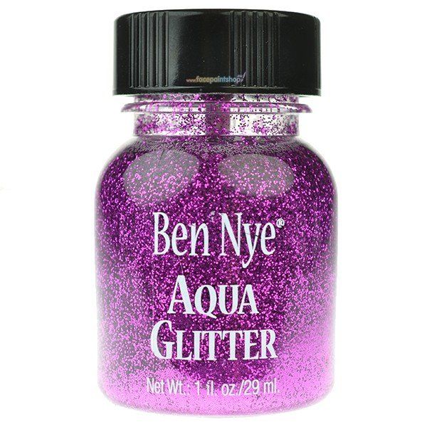 Ben Nye Aqua Glitter Fuchsia