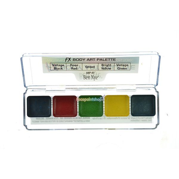 Ben Nye Body Art Palette auf Alkohol-Basis