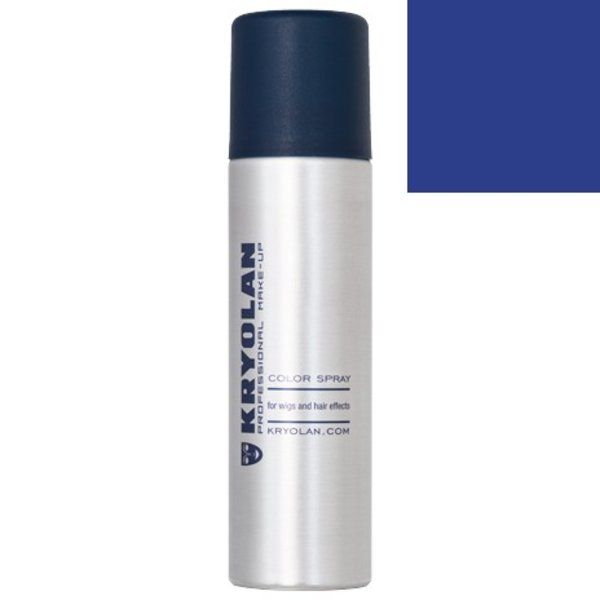 Kryolan Haar Color Spray D43 Marineblau