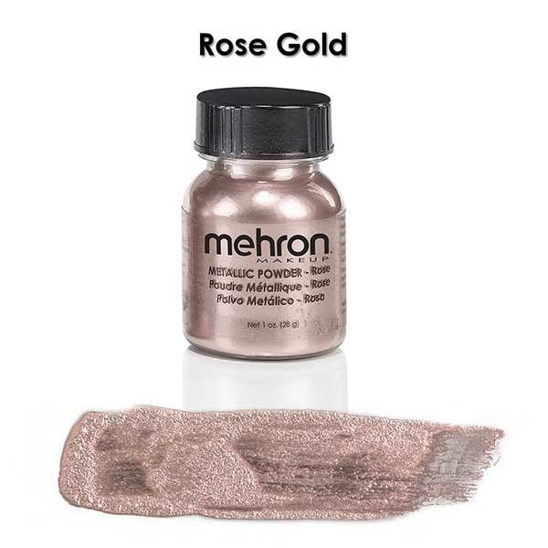 Mehron Metallic Puder Rose Gold