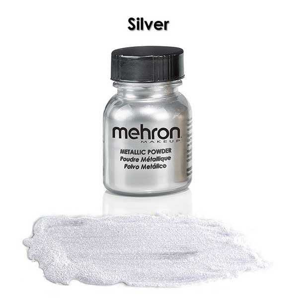 Mehron Metallic-Pulver Silber