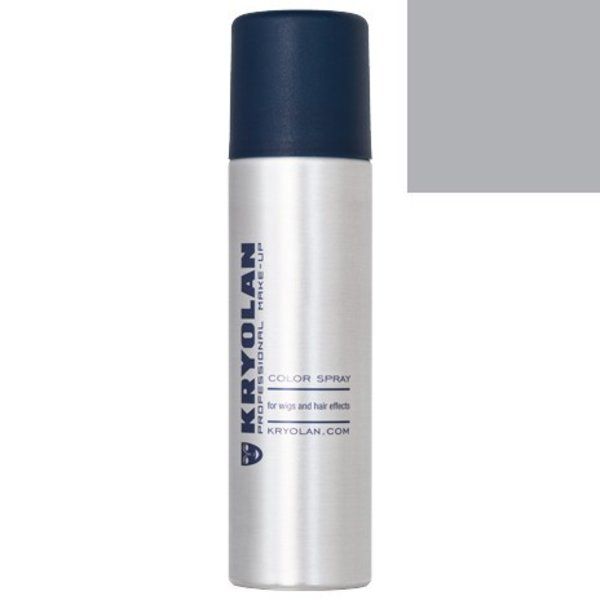 Kryolan Haar Color Spray D19 Hellgrau