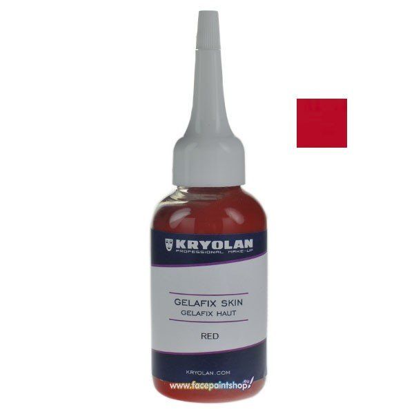 Kryolan Gelafix Haut Rot