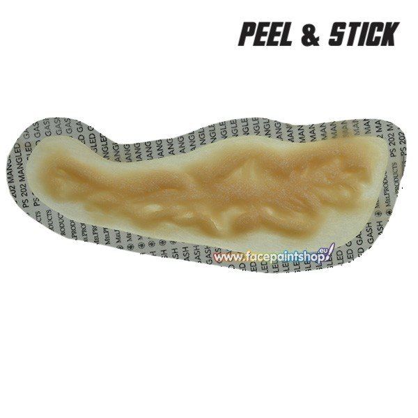 Mel Products Peel & Stick Prosthetics Zerfleischte Wunde