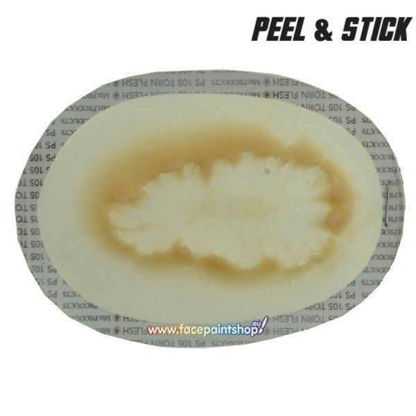 Mel Products Peel & Stick Prosthetics Zerrissenes Fleisch