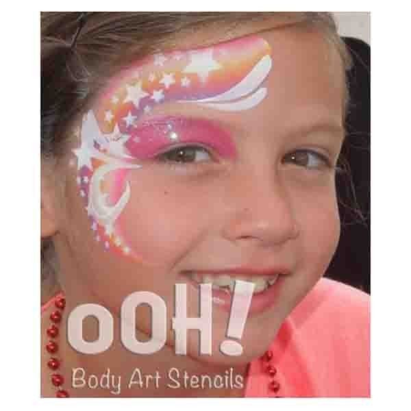 oOh Body Art Schablonen W02