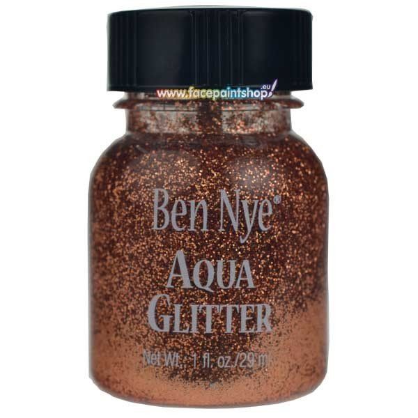 Ben Nye Aqua Glitter Kupfer