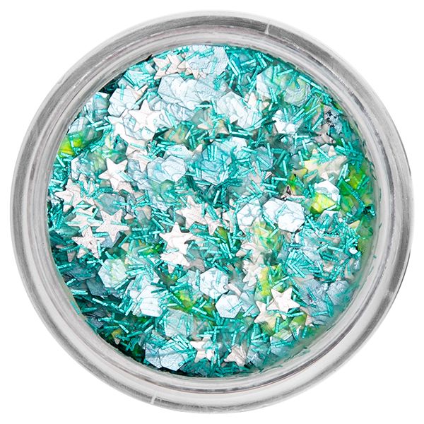 PXP Pressed Chunky Glitter Creme Turquois Ocean