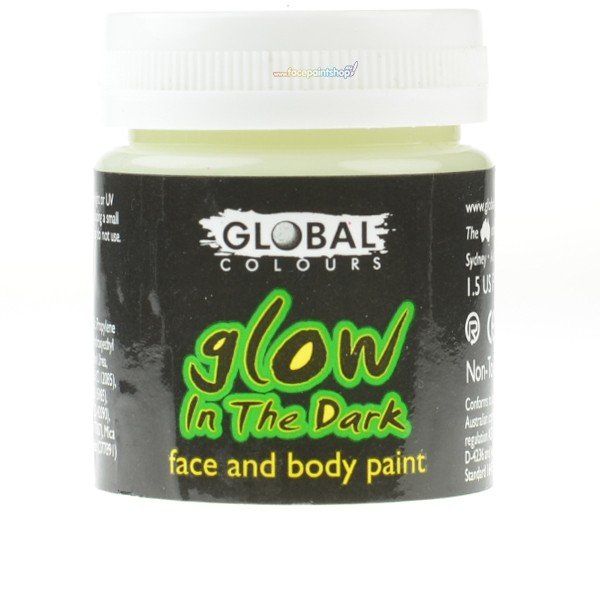 Global Bodyart Glow In The Dark Grün