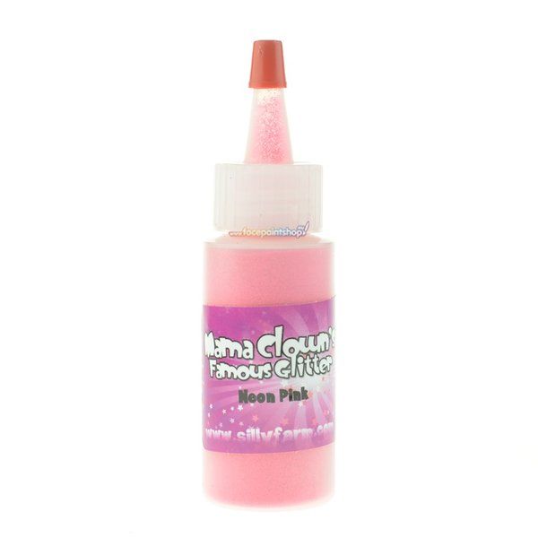 Mama Clown's Famous Glitter Neon Pink