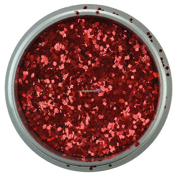 Kryolan Polyester Glitter Hellrot