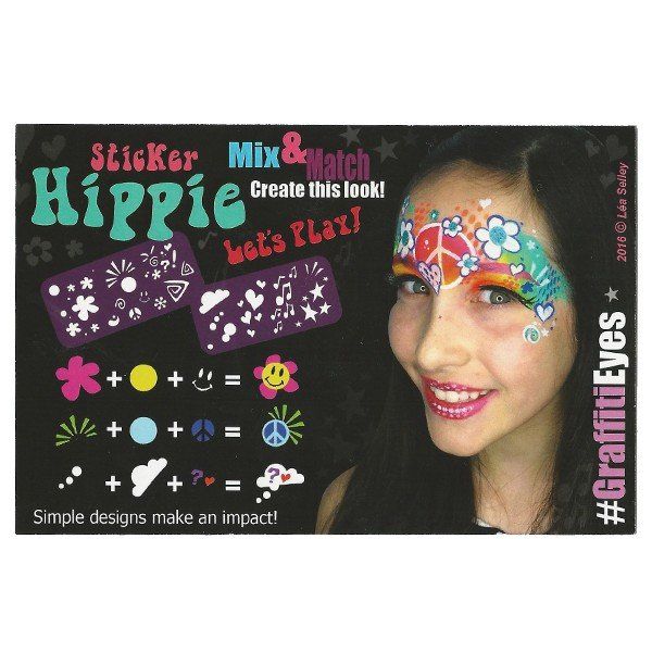 Lea Selley Ultimate Graffiti Augen Booster Pak Happy Hippie