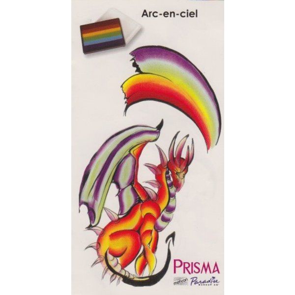 Mehron Prisma-Splittertörtchen (Arc-en Ciel)