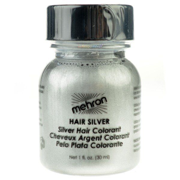 Mehron Hair Silber