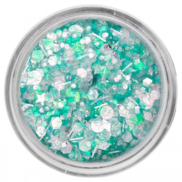 PXP Pressed Chunky Glitter Cream Sea Green Candy 10ml