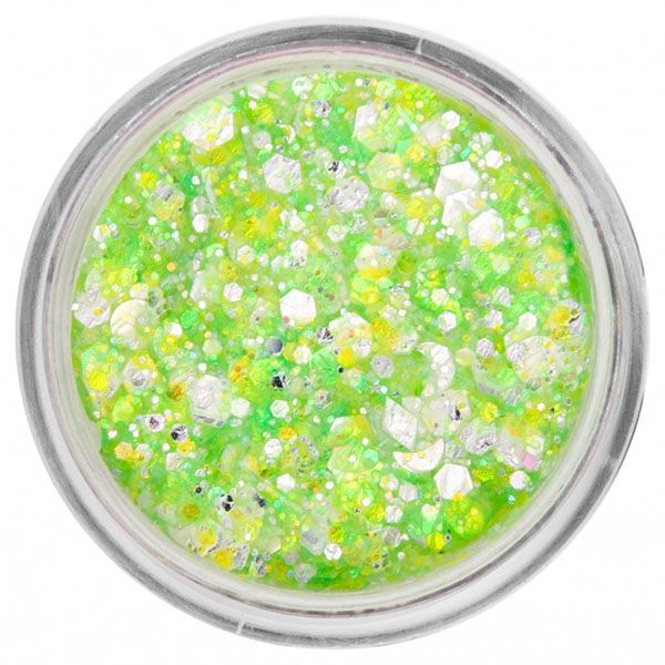 PXP Pressed Chunky Glitter Creme Neon Grün 10ml